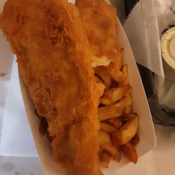The CODfather Proper Fish & Chips - The most perfect flaky fish you could ever ask for! - Fish & Chips Near Me - North Charleston, South Carolina The CODfather Proper Fish & Chips - The most perfect flaky fish you could ever ask for! - Fish & Chips Near Me - North Charleston, South Carolina