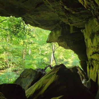 Piatt Park - From the cave - Parks Near Me Piatt Park - From the cave - Parks Near Me