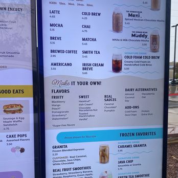The Human Bean - Menu - Bubble Tea Near Me - Albuquerque, New Mexico