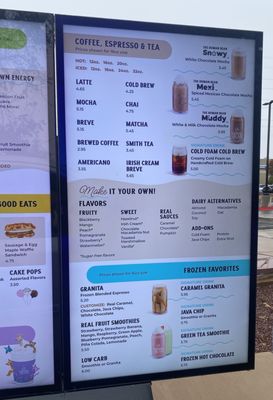 Menu photo 3 The Human Bean Albuquerque, NM