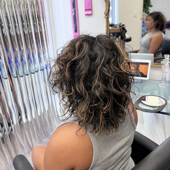 Shop Dreamy - Textured hair cut on curly hair - Candle Stores Near Me - Brea, California