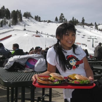 Bear Mountain - break time! ;0) - Ski Resorts Near Me - Big Bear Lake, California