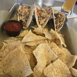 Buffalo Wild Wings - Street tacos with chips/salsa