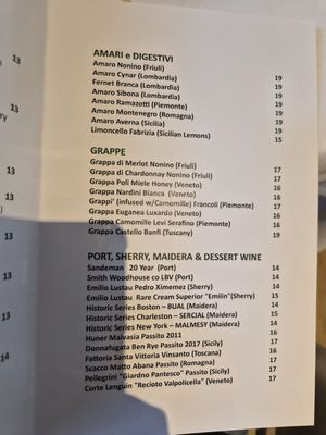Menu photo 4 Trattoria Amici Glendale, CA