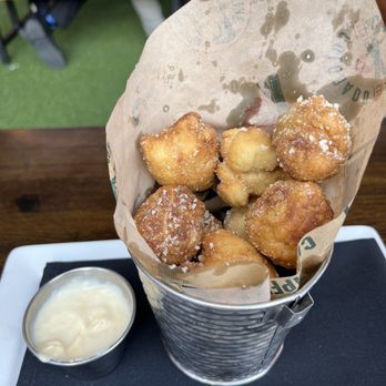 Colorado Campfire - Pretzel knots with queso - American Near Me - Denver, Colorado