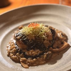 Bliss - Scallops and mushroom risotto