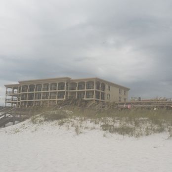 Surf Hut - View as you walk in from the beach - Seafood Near Me - Destin, Florida