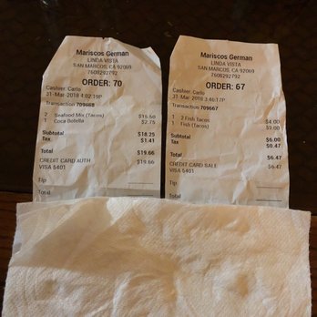 Mariscos German - 5 Tacos and 1 coke. - Food Trucks Near Me - San Marcos, California Mariscos German - 5 Tacos and 1 coke. - Food Trucks Near Me - San Marcos, California