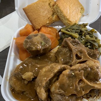 The Greasy Spoon - Oxtails World Famous Oxtail Combo - Soul Food Near Me - Houston, Texas The Greasy Spoon - Oxtails World Famous Oxtail Combo - Soul Food Near Me - Houston, Texas