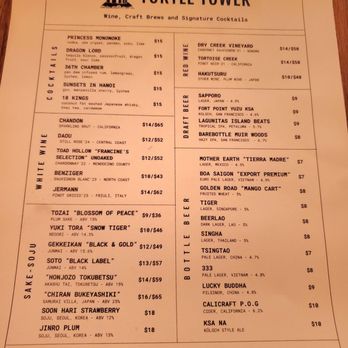 Turtle Tower - Menu - Vietnamese Near Me - San Francisco, California