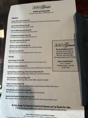 Menu photo 1 350 Grace Norfolk, VA Menu photo 1 350 Grace Norfolk, VA