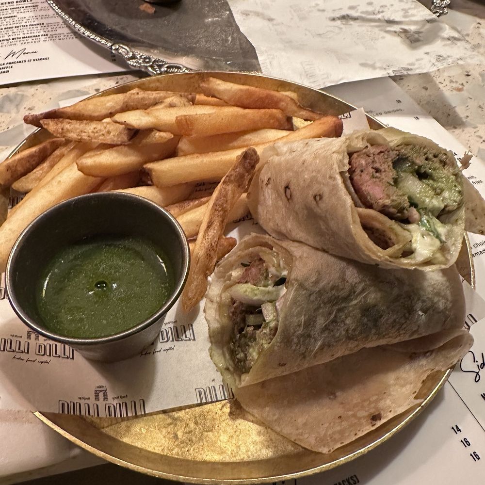 Dilli Dilli - Mutton Seekh Roll - Indian Near Me - New York, New York