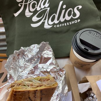 Hola Adios Coffeeshop - Cubano was Soooo Good! - Coffee & Tea Near Me - Costa Mesa, California Hola Adios Coffeeshop - Cubano was Soooo Good! - Coffee & Tea Near Me - Costa Mesa, California