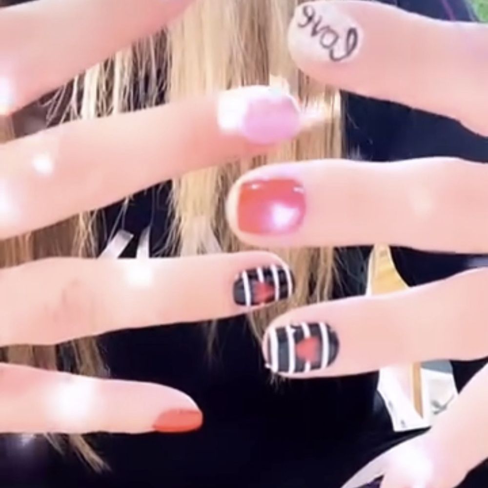 Sky Nails - Manicure with Gel and design by Tina - Nail Salons Near Me - El Monte, California