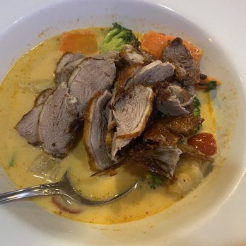 Thai Terrace Cuisine - Pineapple Curry Duck - Thai Near Me - Sewell, New Jersey Thai Terrace Cuisine - Pineapple Curry Duck - Thai Near Me - Sewell, New Jersey