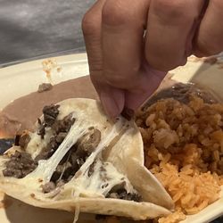 Taqueria Del Sol - Fajita quesadillas. The meat is tender. The tortillas are fresh!