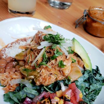 Casco Antiguo - Tinga de Pollo taco bowl. - Mexican Near Me - Seattle, Washington