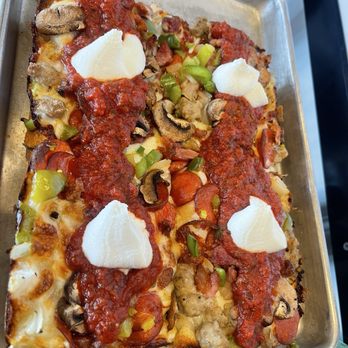 Motor City Pizza - The Motown Supreme Pizza - Salad Near Me - Lewisville, Texas Motor City Pizza - The Motown Supreme Pizza - Salad Near Me - Lewisville, Texas