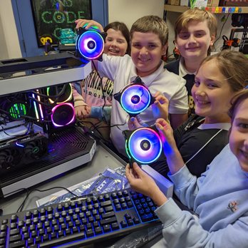Christ the King School - We built this computer with fancy components... and it works! - Elementary Schools Near Me - Buffalo, New York Christ the King School - We built this computer with fancy components... and it works! - Elementary Schools Near Me - Buffalo, New York