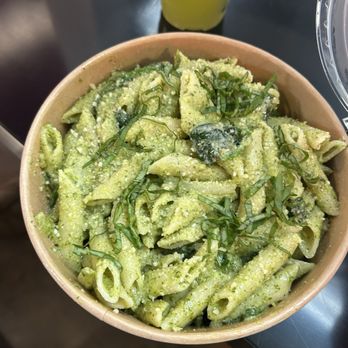 Pastaphony Rodeo 39 - Penne with Pesto Sauce - Italian Near Me - Stanton, California Pastaphony Rodeo 39 - Penne with Pesto Sauce - Italian Near Me - Stanton, California