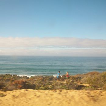 Amtrak - Joggers near Del Mar tracks. - Train Stations Near Me - San Diego, California Amtrak - Joggers near Del Mar tracks. - Train Stations Near Me - San Diego, California