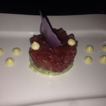 TOCA - The bland bland tuna tartare! (I should've requested soy sauce & wasabi) - Italian Near Me - Toronto, Ontario