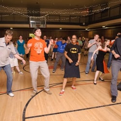 SwingColumbus - Shim Sham at the YWCA basketball court. Photo by John Jay Li