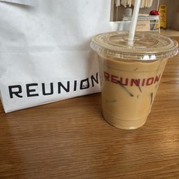 iced cardamom latte
