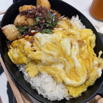 Osha Thai - Basil Scallops & Cloudy Egg - Thai Near Me - San Francisco, California