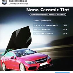 OnSite Auto Glass - We offer tint