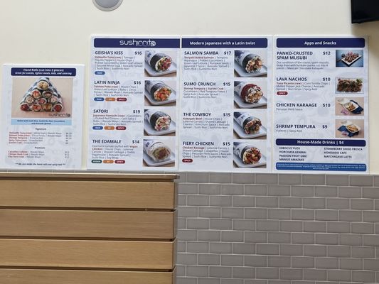 Menu photo 3 Sushirrito Palo Alto, CA