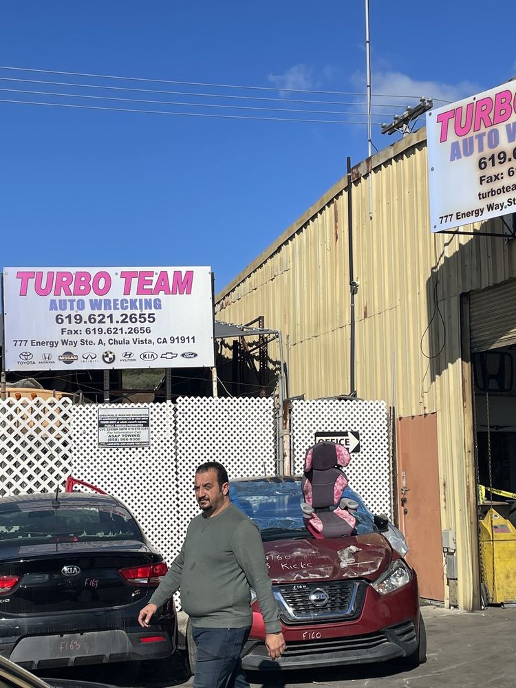 TURBO TEAM AUTO WRECKING 26 Photos 777 Energy Way, Chula Vista
