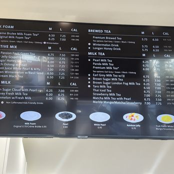 Gong Cha - Menu - Bubble Tea Near Me - Palmdale, California