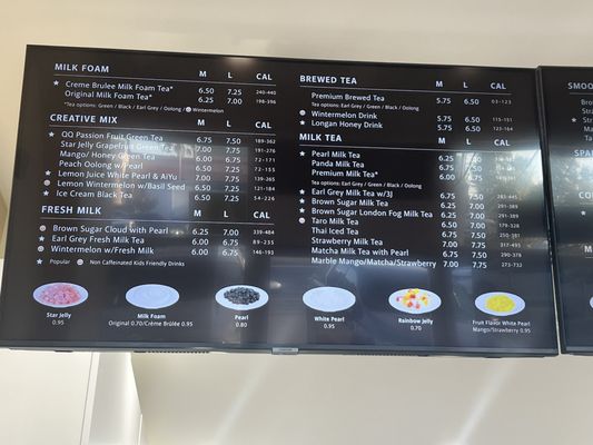 Menu photo 1 Gong Cha Palmdale, CA