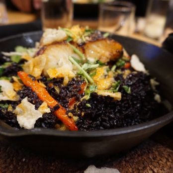 Bistro Joe's - Chilean Sea-Bass & Forbidden Rice. - New American Near Me - Birmingham, Michigan Bistro Joe's - Chilean Sea-Bass & Forbidden Rice. - New American Near Me - Birmingham, Michigan