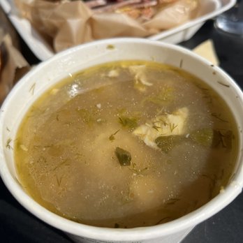 Dingfelder's Delicatessen - amazing Matzo Ball Soup - 16 oz. - Delis Near Me - Seattle, Washington