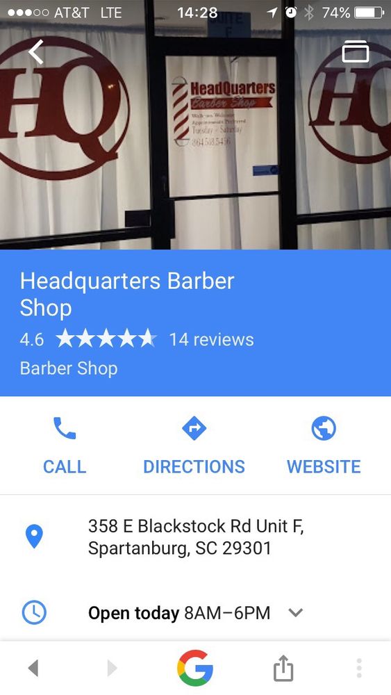 HEADQUARTERS Updated October 2024 358 E Blackstock Rd, Spartanburg