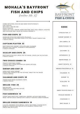 Menu photo 5 Mohala’s Bayfront Fish & Chips Hilo, HI Menu photo 5 Mohala’s Bayfront Fish & Chips Hilo, HI