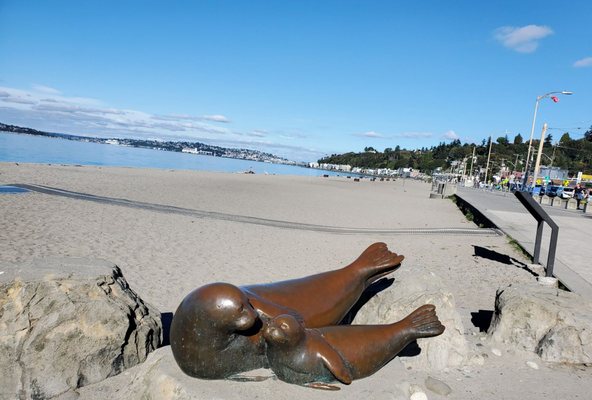 Alki Beach by null