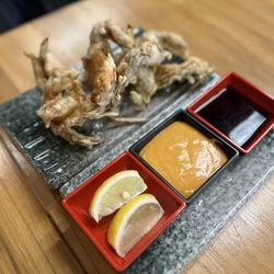 Yuma Ramen - Tempura Soft Shell Crab .