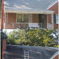 Louisville Window Cleaning - Here is a roof cleaning soft with a low pressure technique results are satisfying