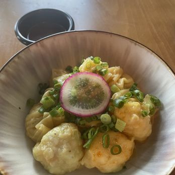 The BEP Corner - Chili wonton sauce on the side. Spicyyy - Asian Fusion Near Me - Duluth, Georgia
