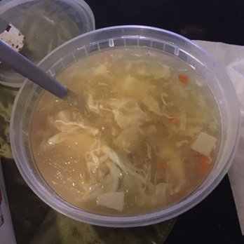 Rice Wok - Egg drop soup. Great, but didn't need the tofu - Chinese Near Me - Studio City, California Rice Wok - Egg drop soup. Great, but didn't need the tofu - Chinese Near Me - Studio City, California