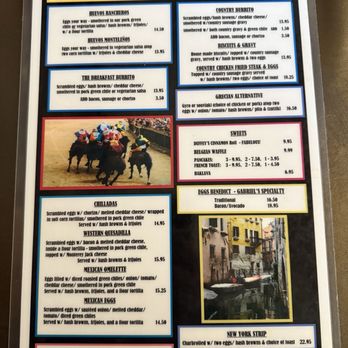 Pegasus Restaurant - Brunch/Breakfast menu - Greek Near Me - Castle Rock, Colorado