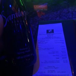 Charged $5 litter water while they serve 335ml