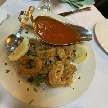 Lisbon Cafe Of Mineola - Fried Calamari - Portuguese Near Me - Mineola, New York