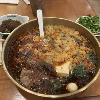 Mala Town - 1. Signature Beef Bone Soup hot - Ramen Near Me - Milpitas, California