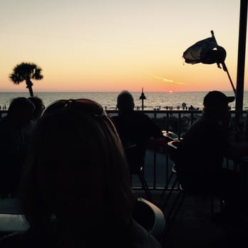 The Brass Monkey - Sunset from table/ balcony - New American Near Me - St. Pete Beach, Florida The Brass Monkey - Sunset from table/ balcony - New American Near Me - St. Pete Beach, Florida