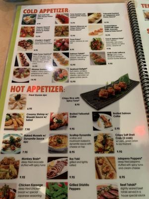 Menu photo 5 Kaizen Revolving Sushi Las Vegas, NV