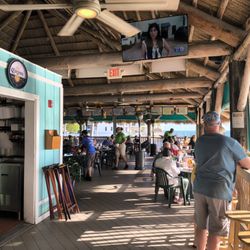 Sunset Grille & Raw Bar - I'm here right now, Great view but your drinks have little to zero alcohol in them at least you won't taste it.